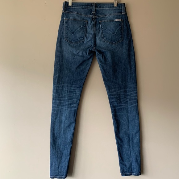 Hudson Nico Mid-rise Super Skinny Blue Jeans - 26 - Picture 3 of 9